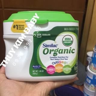 Similac Organic cho bé 0-12 tháng