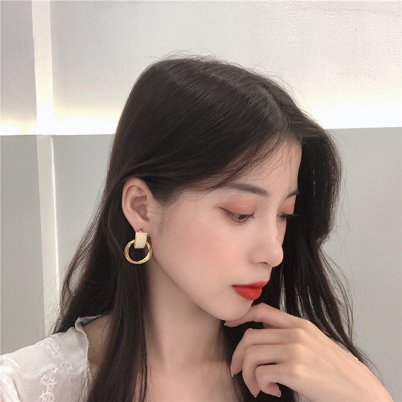 Bông Tai Mạ Bạc 925 Đính Đá Thời Trang Dành Cho Nữ