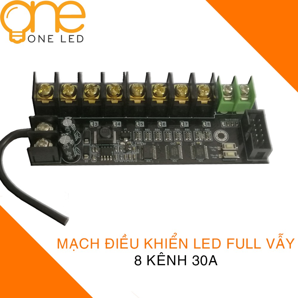 Mạch điều khiển OneLED FULL VẪY 8 KÊNH 30A