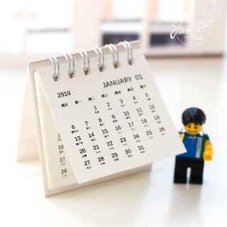 Lịch để bàn mini siêu cute 2020