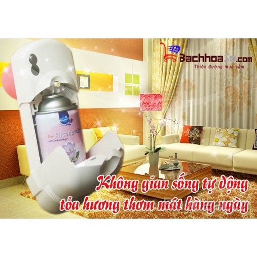 Máy xịt nước hoa thơm phòng Aroma Hommax Hàn Quốc MITUHOME dùng trong khử mùi khách sạn, karaoke, spa, áo cưới, gia đình