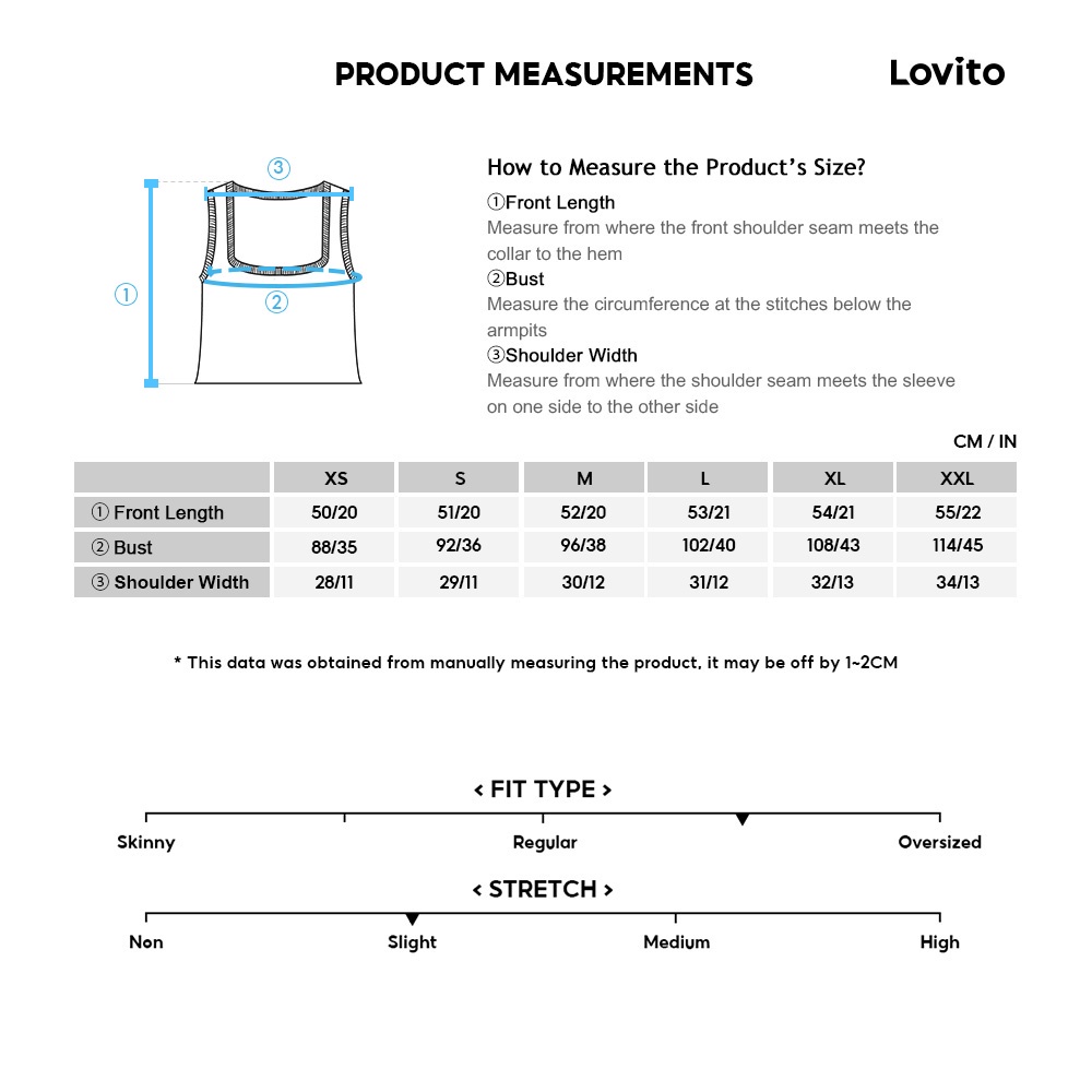 Áo Lovito màu trơn nhún bèo dáng rộng cổ chữ V thời thượng L03024 (xanh lá)