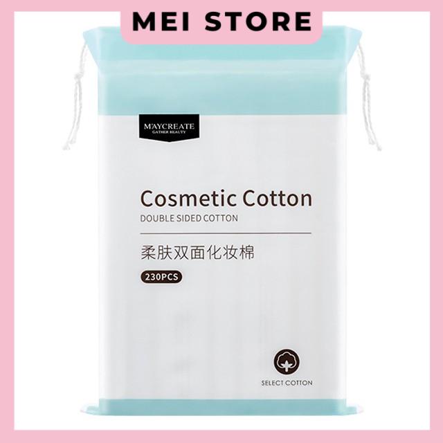 Bông Tẩy Trang MayCreate Túi 230 Miếng Chính Hãng