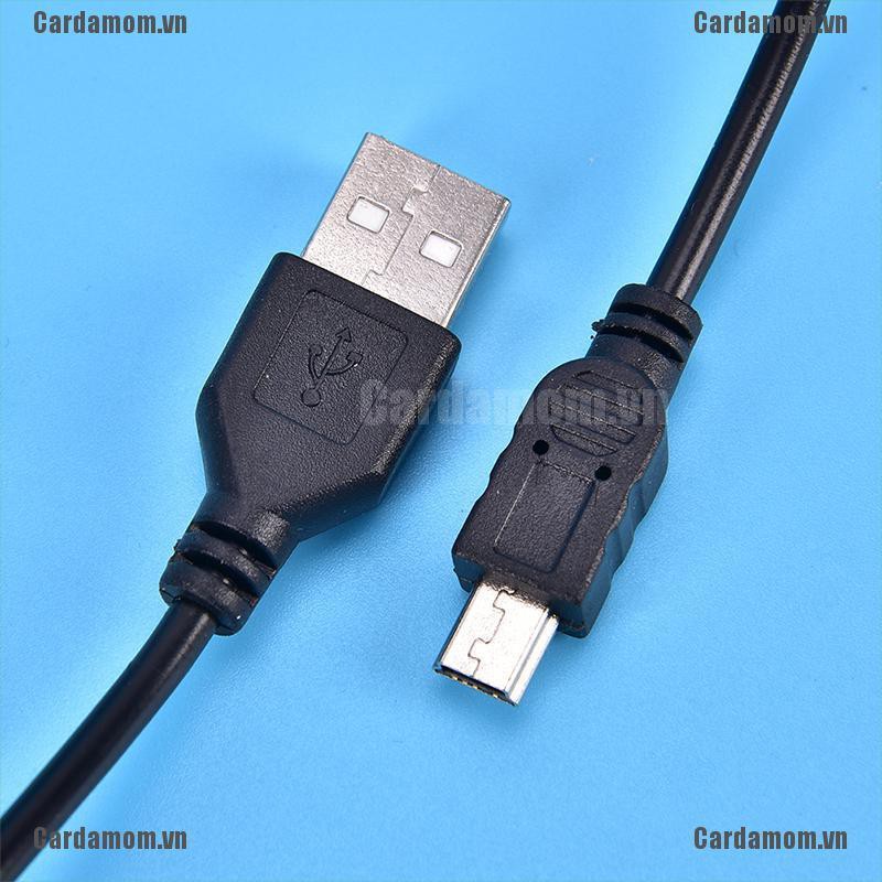 Cáp MINI USB đồng bộ dữ liệu và sạc kết nối Type A sang 5 Pin B cho điện thoại dài 1m