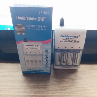 Bàn sạc 4 viên sạc được pin 2a và 3a - COMBO 1 BÀN XẠC VÀ 4V PIN