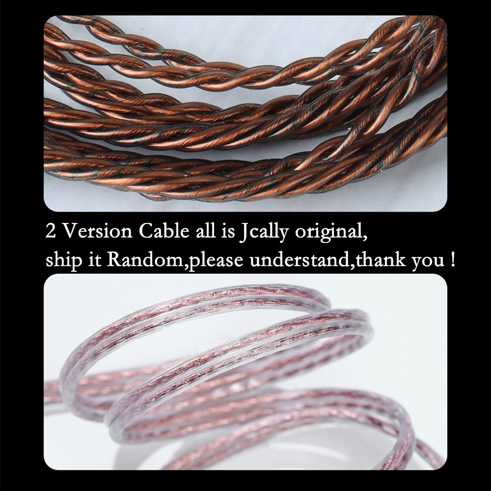 Tai Nghe Có Dây Âm Thanh Chất Lượng Cao Jcally Ep01 Với Cáp 3.5mm