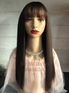 ❤️❤️❤️ TÓC BỘ THẲNG 55cm NÂU SOCOLA❤️❤️❤️