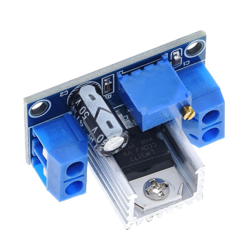 Set 5 Mô Đun Hạ Áp LM317 DC Từ DC-DC 4.5-40V Xuống 1.2-37V Chuyên Dụng