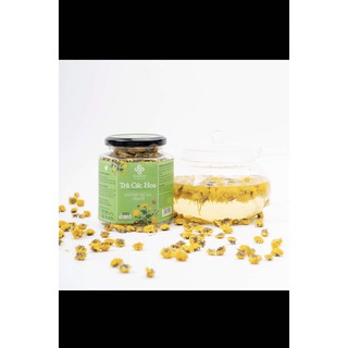 Trà hoa cúc - trà hoa cúc econashine - trà hoa cao cấp - trà thanh nhiệt,ngủ ngon,sáng mắt - chrysanthemum indicum