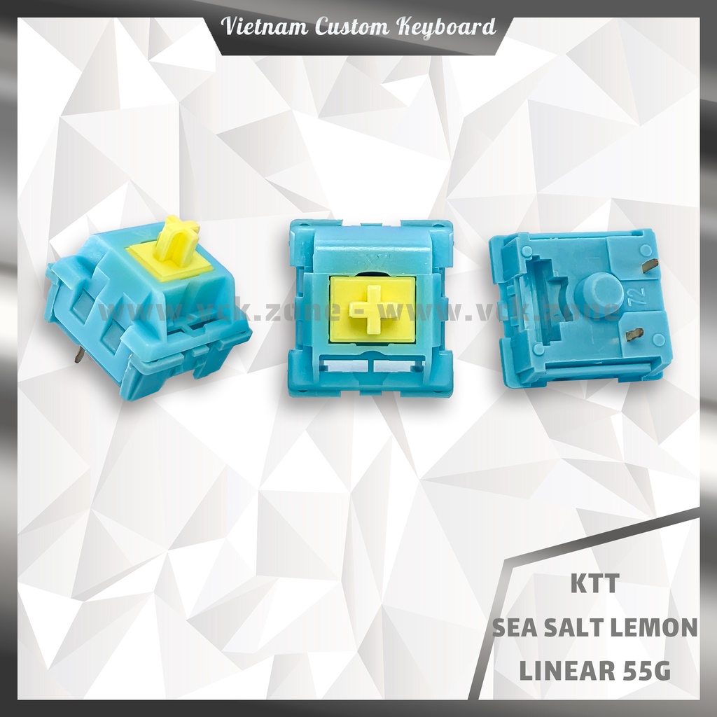 KTT Linear Switch | Stem Dài Âm Thock | Hiệu Năng Cao | Lựa Chọn Thay Thế Gateron & Jwick & Akko CS | VCK