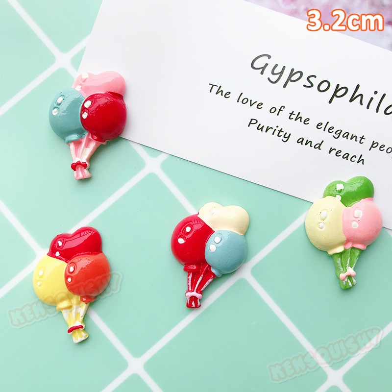 Mô Hình Chùm Bóng Bay Trang Trí Slime / Ốp Điện Thoại / Mô Hình / Gắn Dép