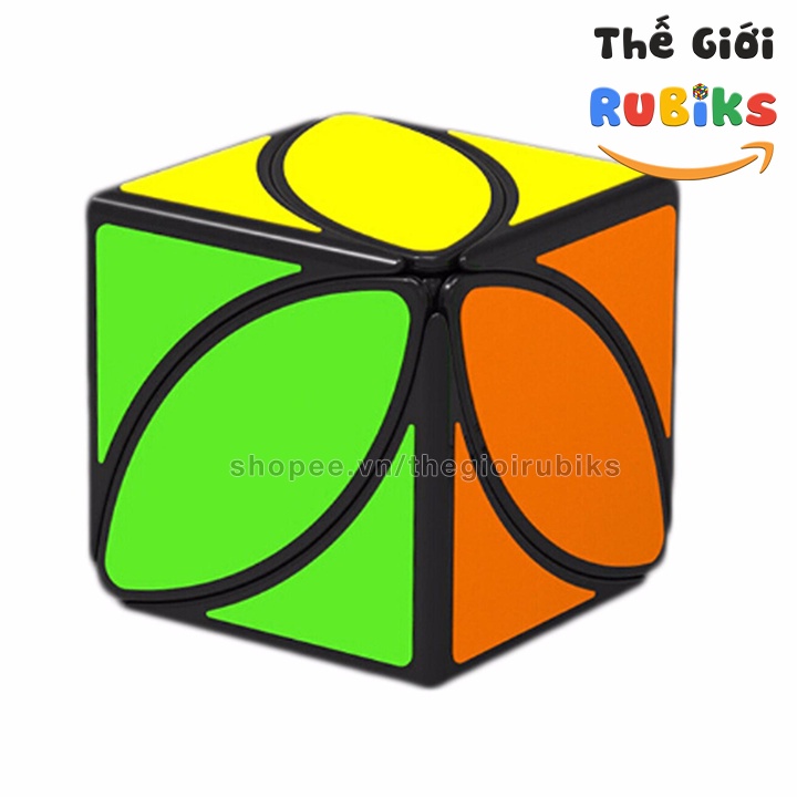 Rubik QiYi Ivy Cube Rubik Biến Thể 6 Mặt MoFangGe Maple Leaf Skewb Lá Phong.