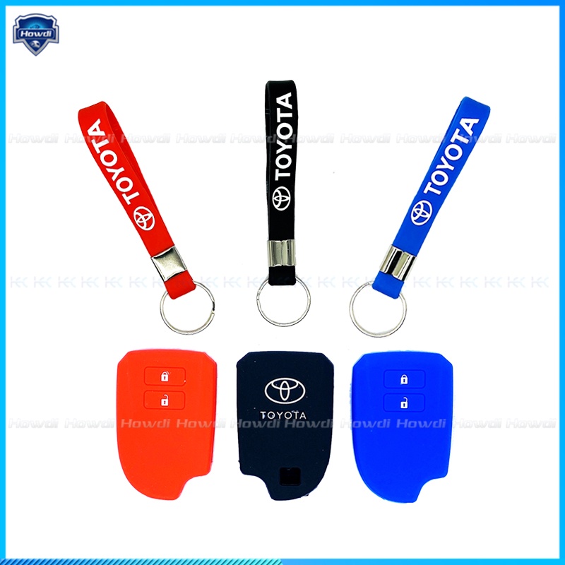 ☆Độc Quyền☆Vỏ Bọc Chìa Khóa Điều Khiển Bằng Silicone Cho Xe Toyota Vios