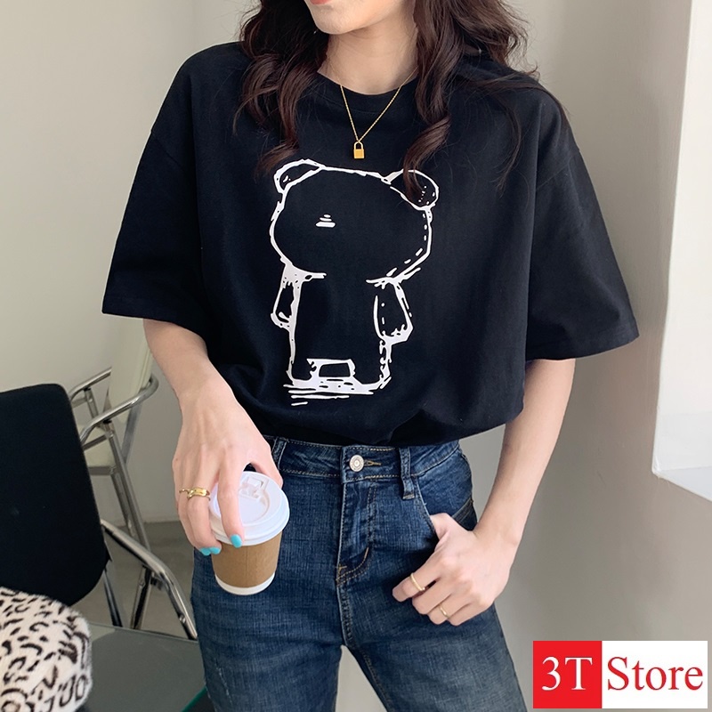 [Video + Ảnh Thật] Áo Thun Tay Lỡ Freesize Unisex HotTrend Tay Lỡ Form Rộng, hợp với cả Nam & Nữ | BigBuy360 - bigbuy360.vn