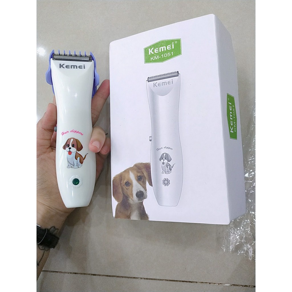 Tặng Kèm Cắt MóngMáy cạo lông chó mèo đầu sạc USB tiếng ồn siêu nhỏ cắt tỉa gọn gàng
