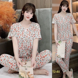 đồ bộ mặc nhà vải lụa hàn