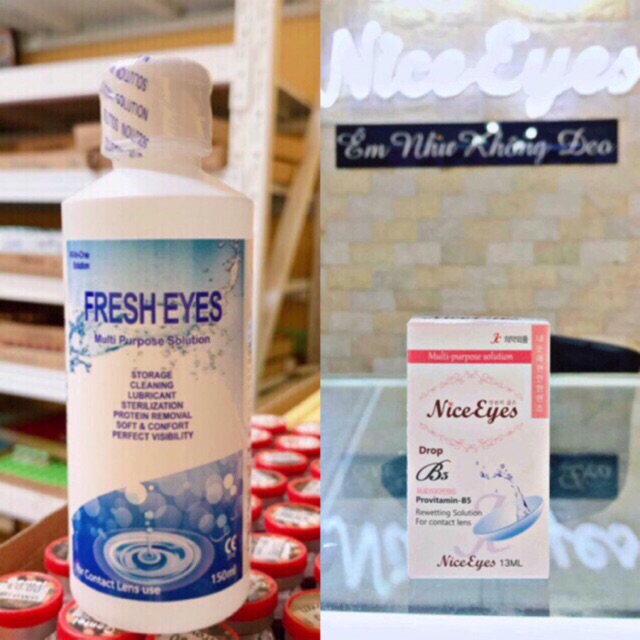 NƯỚC NGÂM LENS - NƯỚC NHỎ MẮT LENS CHÍNH HÃNG