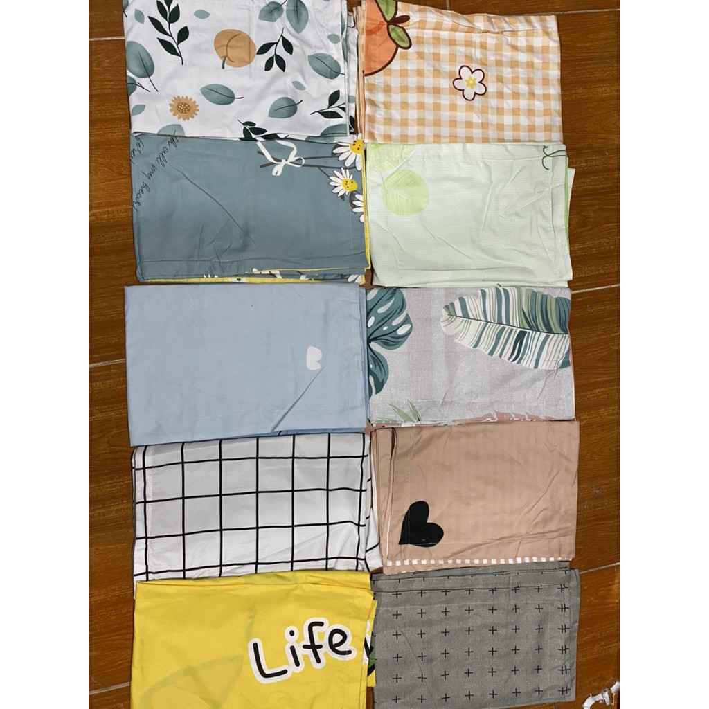 Vỏ Gối cotton poly size 50x70. (1 chiếc) | BigBuy360 - bigbuy360.vn