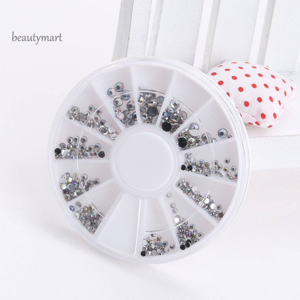 Hộp phụ kiện hạt Acrylic lấp lánh trang trí móng nghệ thuật