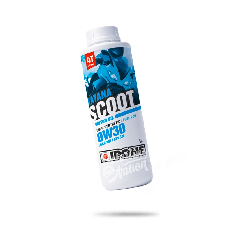 Nhớt Tay Ga IPONE Katana Scoot 0W30 Dầu Nhớt Xe Máy Hàng Chính Hãng Pháp 1L