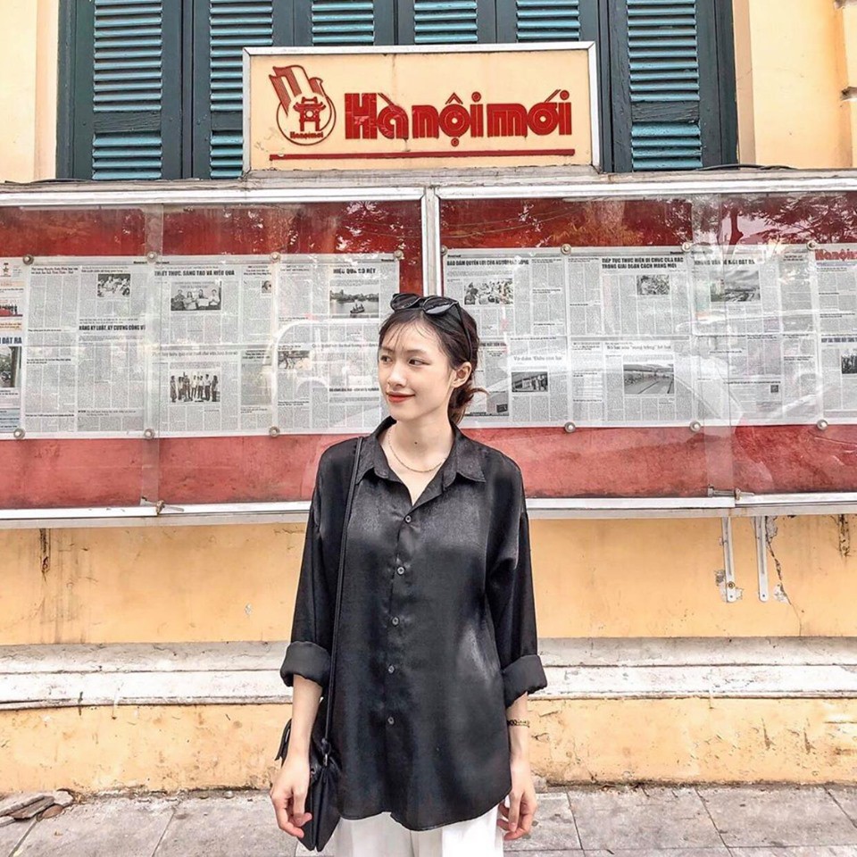 Sơ Mi Thụng Lụa Tuyết L&M011