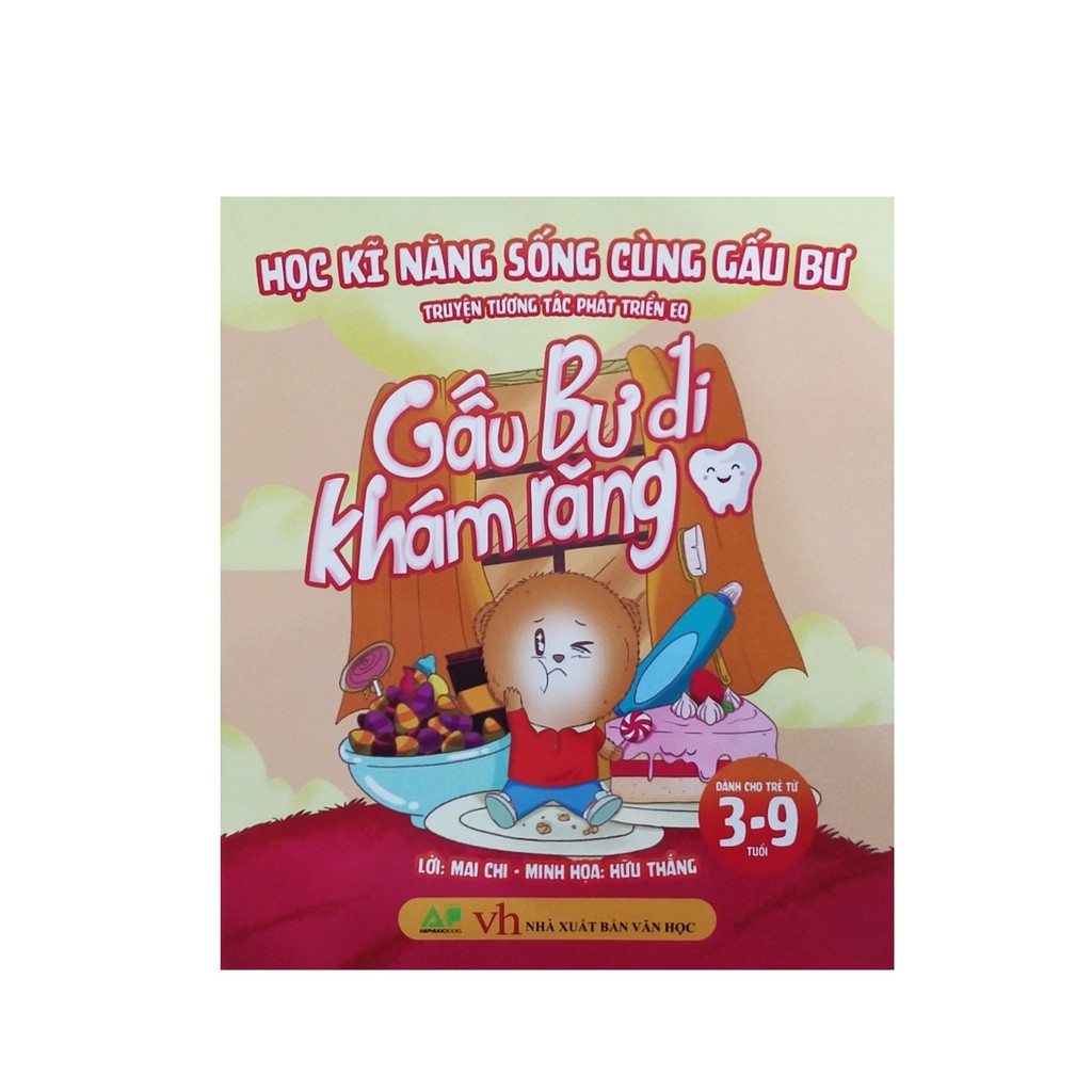 Sách - Gấu Bư đi khám răng ( Học kĩ năng sống)