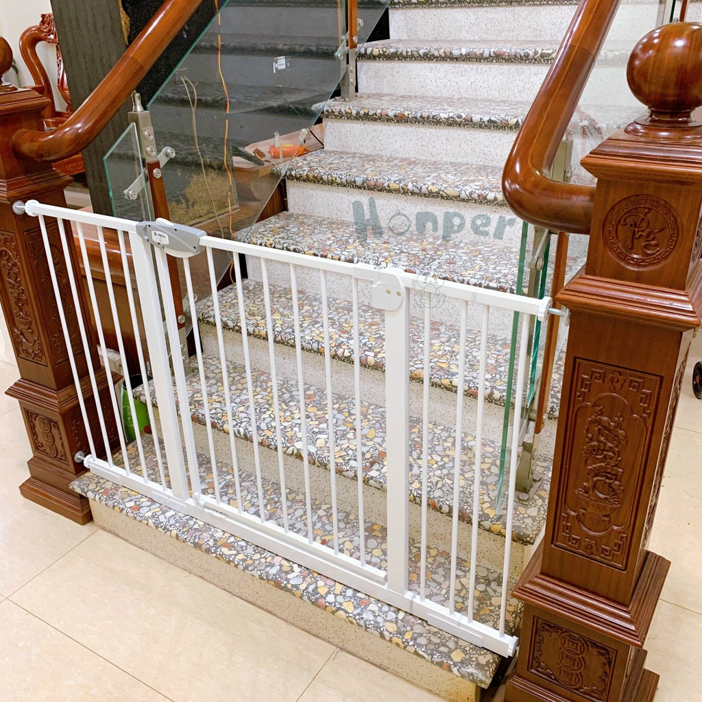 Thanh chắn cửa, thanh chắn cầu thang CAYABE Honper giữ an toàn cho bé (không cần khoan bắt vít), thanh chặn cửa Umoo