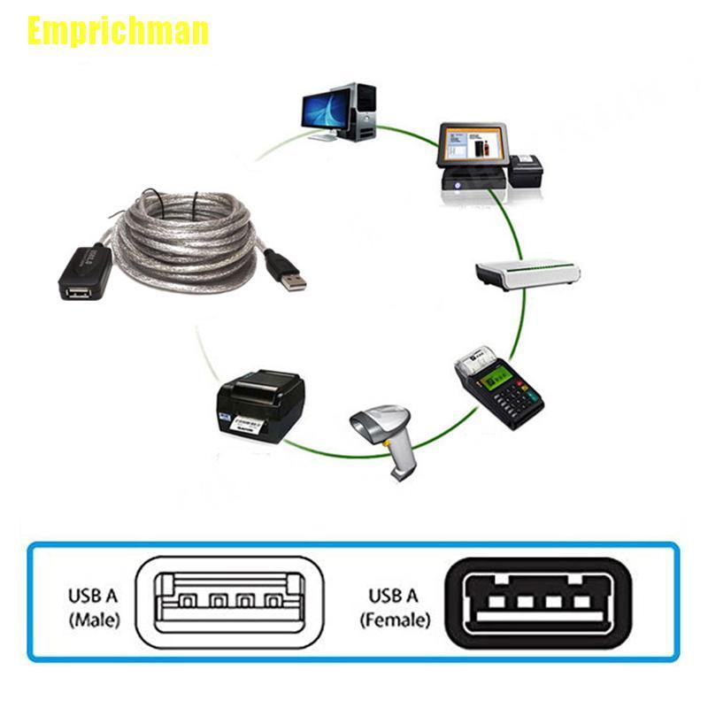 Dây Cáp Usb Nối Dài 5m 10m 15m 20m | BigBuy360 - bigbuy360.vn
