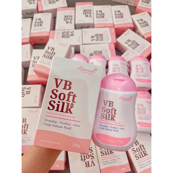 [ HỒNG ] Dung Dịch Vệ Sinh Phụ Nữ Hana Soft Silk Hanayuki CHÍNH HÃNG 100%