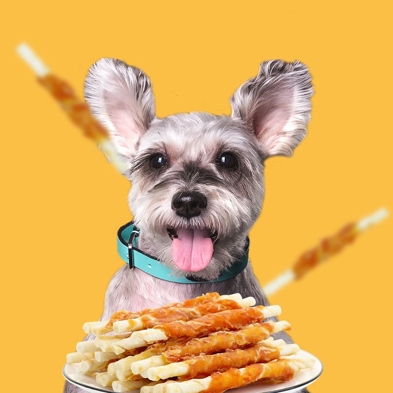 Bánh Thưởng Cho Chó Mèo, Đồ ăn vặt cho chó mèo thú cưng 100g, Q9