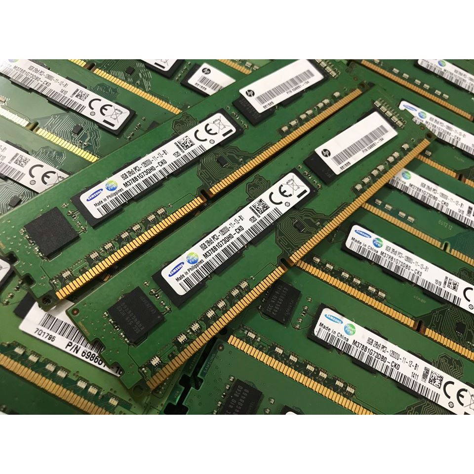 ✔️ Ram Samsung Kingston Hynix DDR3 4GB Bus 1333MHz PC3-10600 1.5V Dùng Cho Máy Tính Để Bàn PC - Bảo Hành 3 Năm 1 Đổi 1