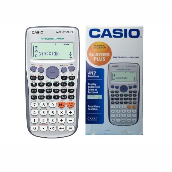 [ CÓ BẢO HÀNH ] MÁY TÍNH HỌC SINH CASIO FX-570 ES PLUS HÀNG THÁI LAN