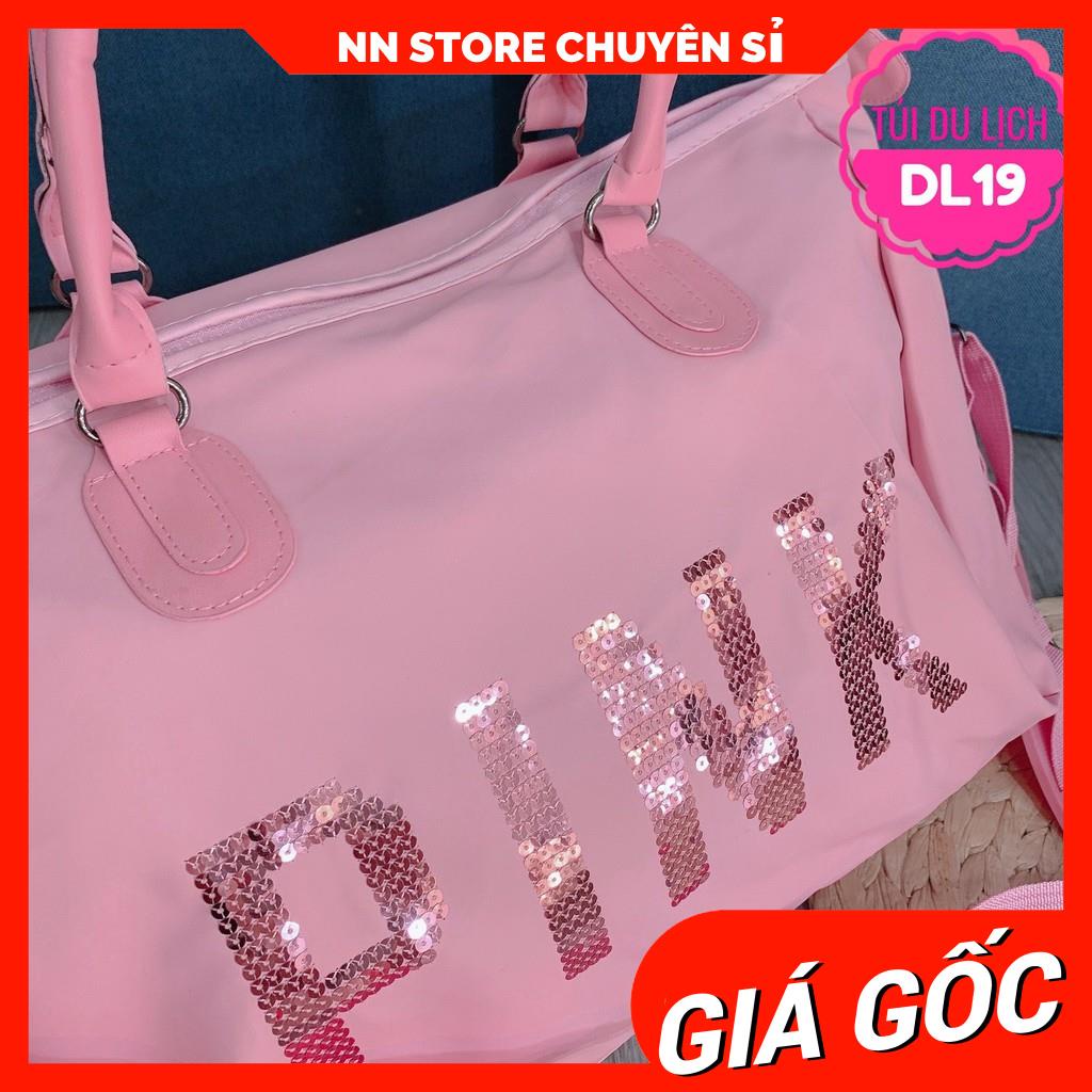 TÚI DU LỊCH PINK KIM SA PLING PLING SIÊU SANG DL19 ❤100% ẢNH THẬT❤ NN CHUYÊN SỈ - NN STORE