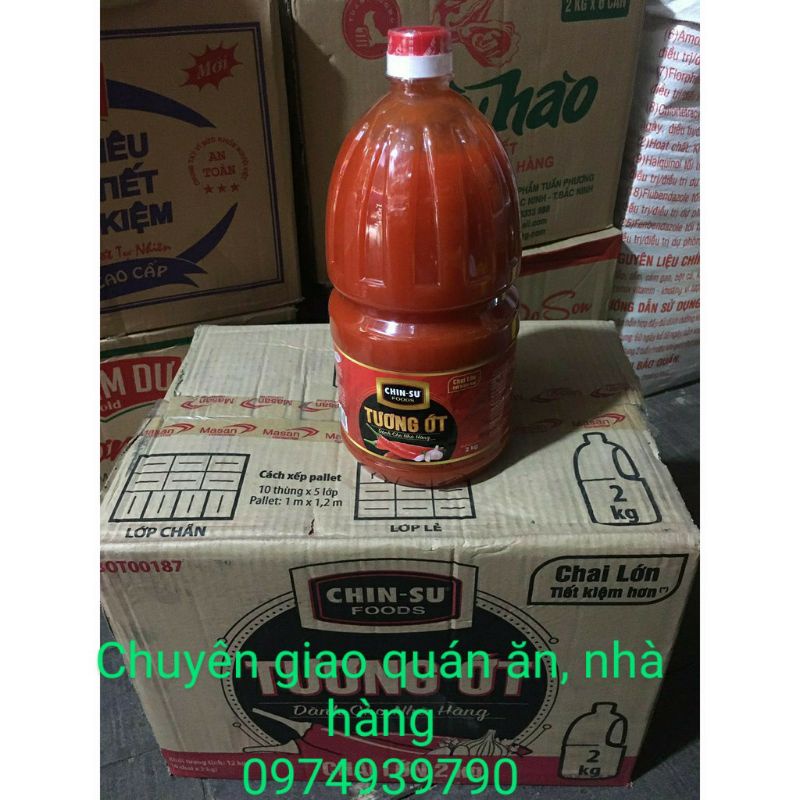 Tương Ớt CHIN-SU can 2l