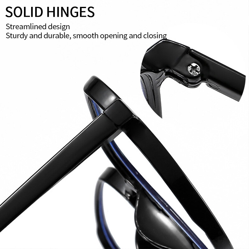 Kính Mát Khung Đa Giác Chống Ánh Sáng Xanh Từ 400 Đến 100 Độ