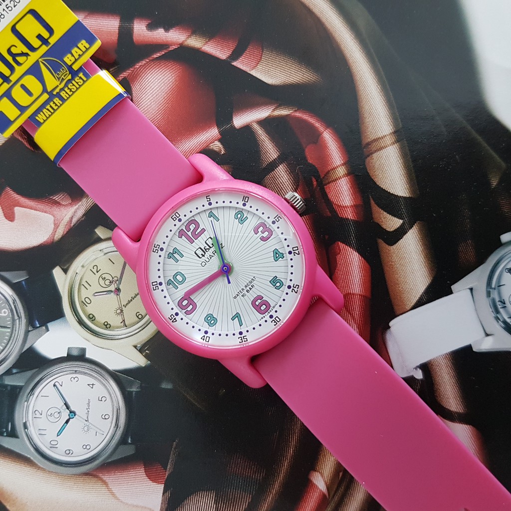 Đồng hồ trẻ em Q&Q Citizen VR41J002Y dây nhựa thương hiệu Nhật Bản | BigBuy360 - bigbuy360.vn