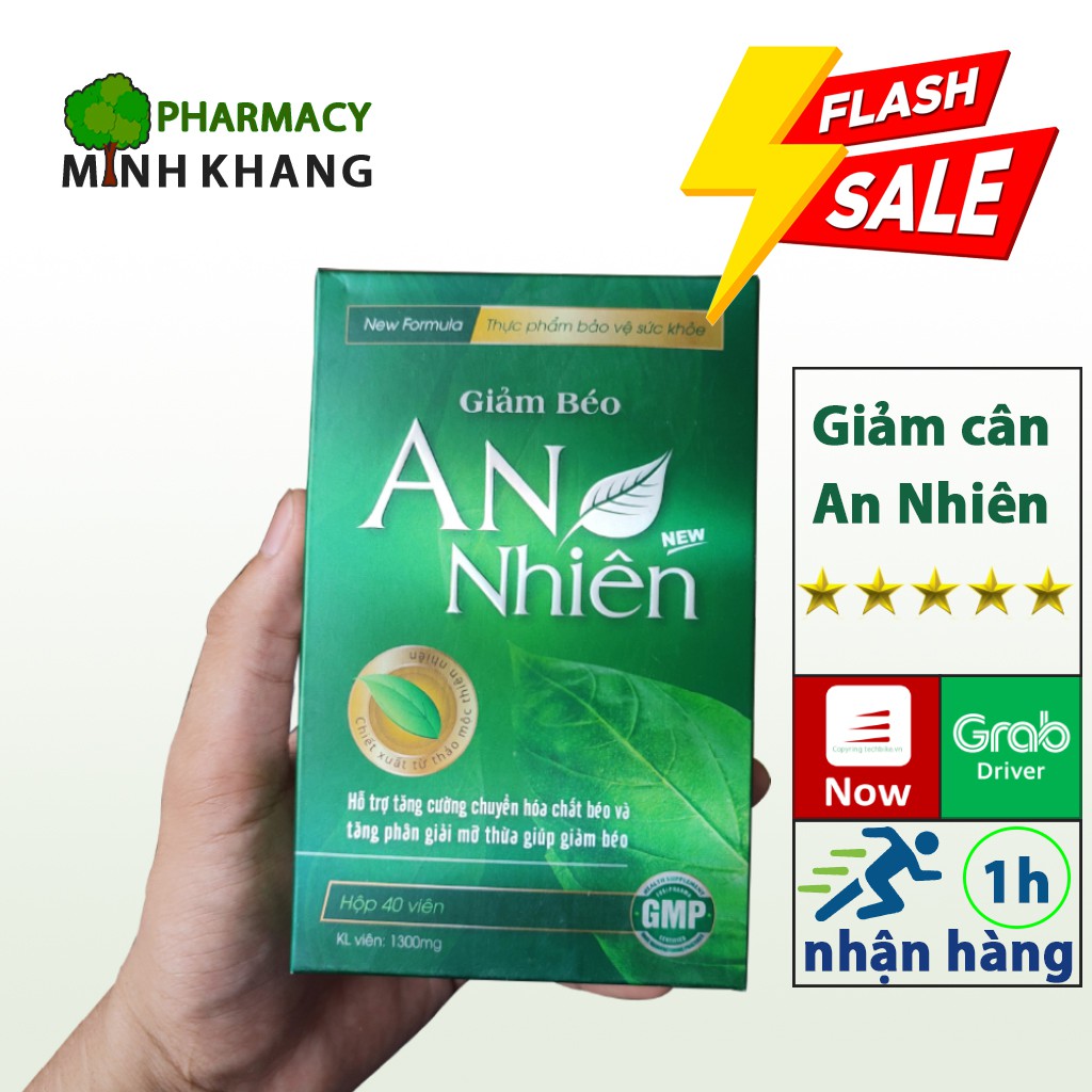 Giảm Cân An Nhiên - Hỗ Trợ Đốt Cháy Mỡ Thừa, Giảm Cân An Toàn, Hiệu Quả