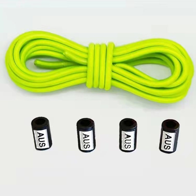 Dây buộc giày co giãn không cần buộc tiện lợi 100cm tùy chọn màu sắc