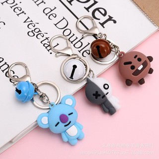 Móc khóa BT21 kèm chuông