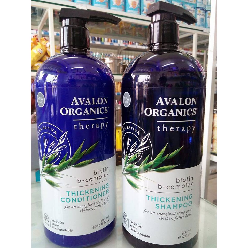 Dầu Gội Avalon Organics Có Chứa Biotin