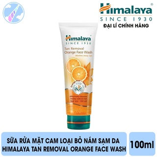 Sữa Rửa Mặt Cam Loại Bỏ Nám Sạm Da Himalaya Tan Removal Orange Face Wash 100ml