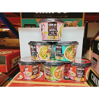 PHỞ BÒ,HỦ TIẾU,MIẾN GÀ,BÁNH ĐA CUA CHÁO CHINSU HỘP