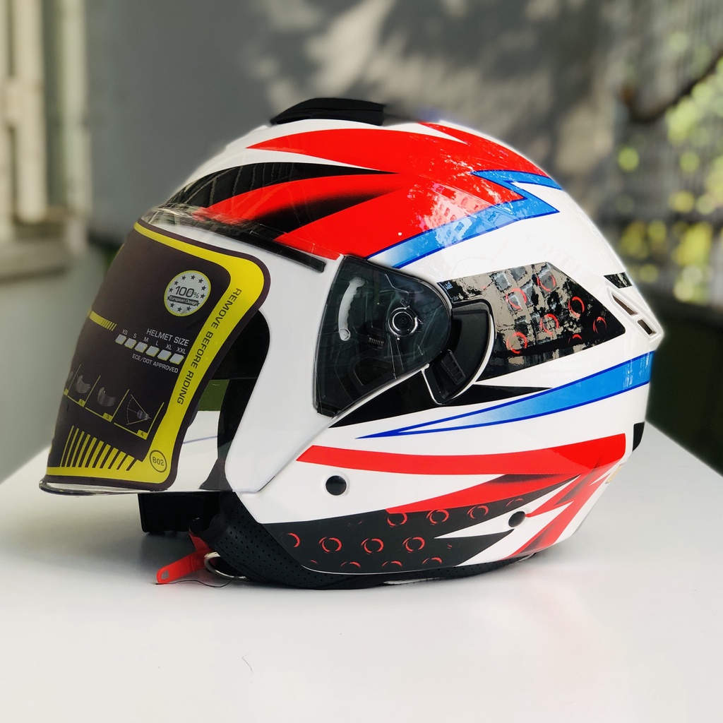 Mũ bảo hiểm 3/4 Royal M789 (giống ROC 07) chính hãng, bảo hành 12 tháng