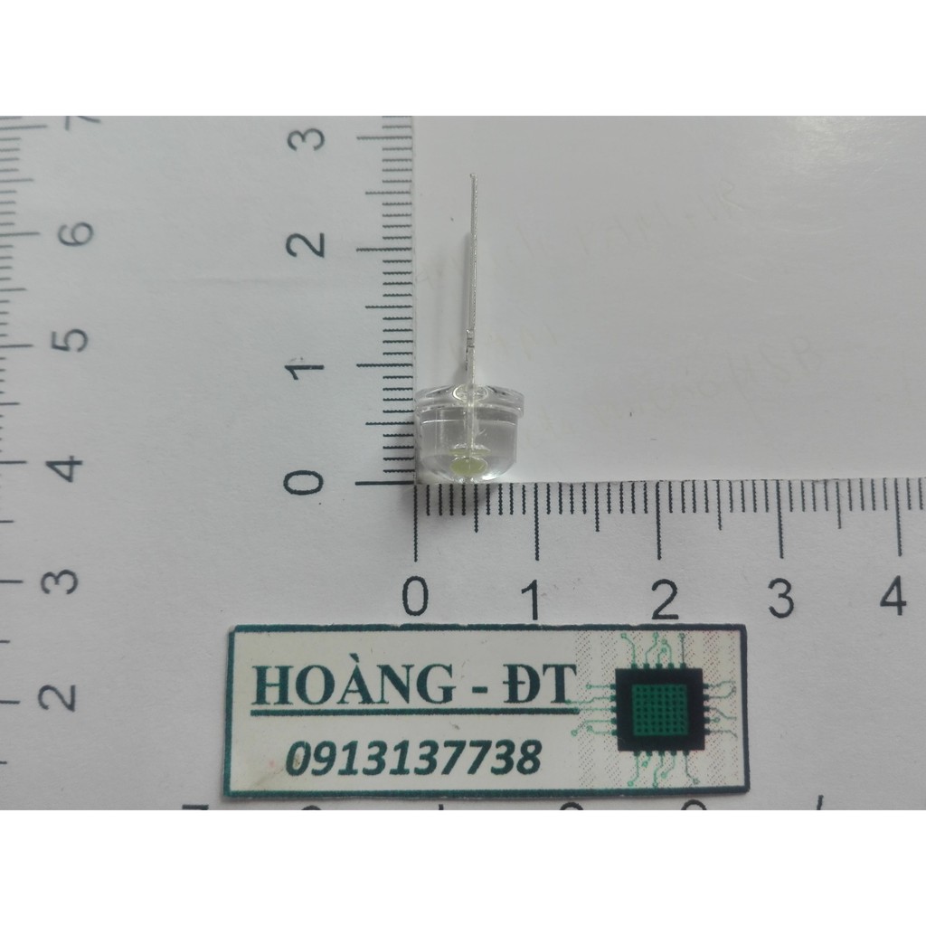 Led 8mm 0.5W trái dâu lùn (5 con)