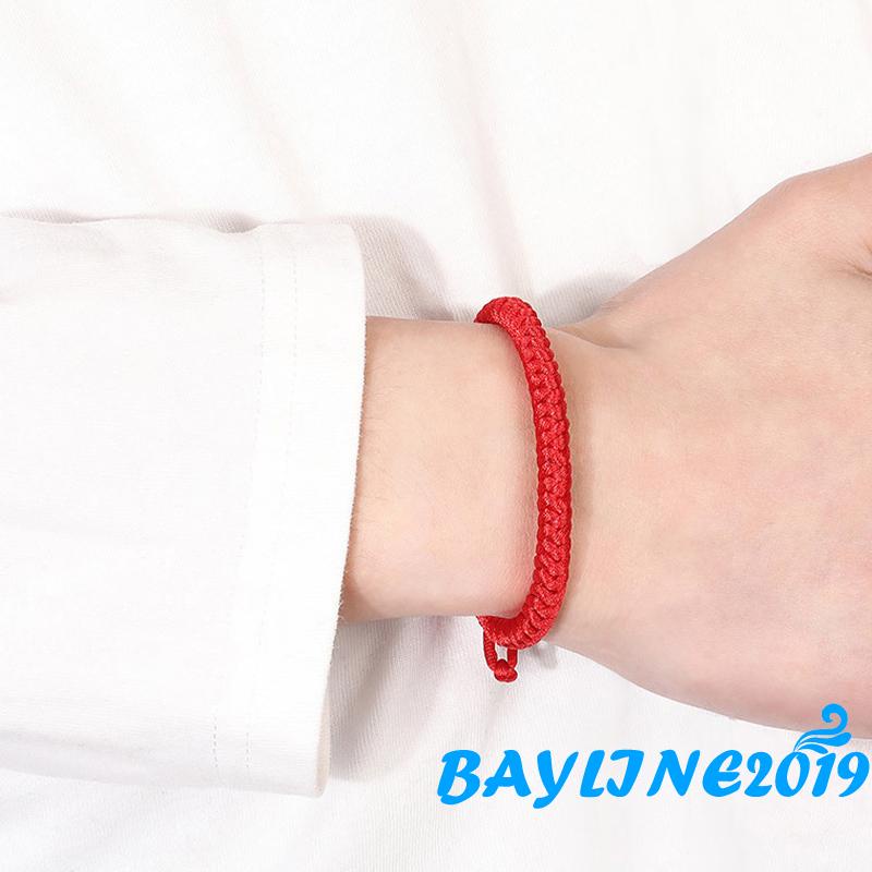 Vòng Tay Dây Đỏ May Mắn Phong Cách Phật Giáo Trung Hoa