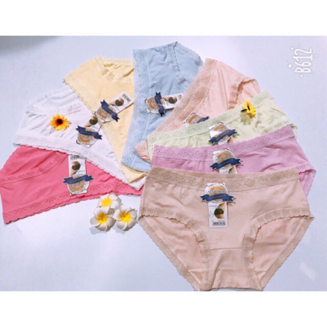 Quần lót nữ/Quần con nữ cotton viền ren mềm mịn, chuẩn hàng thái | BigBuy360 - bigbuy360.vn