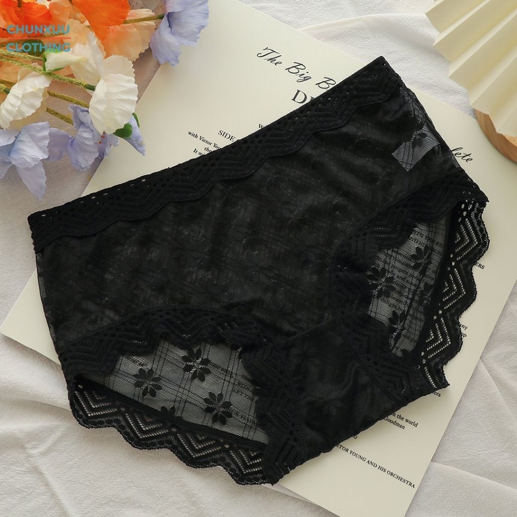 Quần lót nữ ren hoa Chunxuu cao cấp phối viền ngọt ngào - QC52