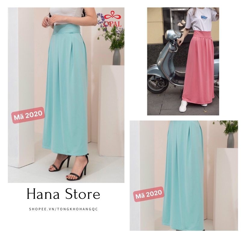 Chân Váy Quây Chống Nắng ❤️ Hana Store - Freeship ❤️ Quây chống nắng nữ dáng dài chất thun đục lỗ kim cương co giãn