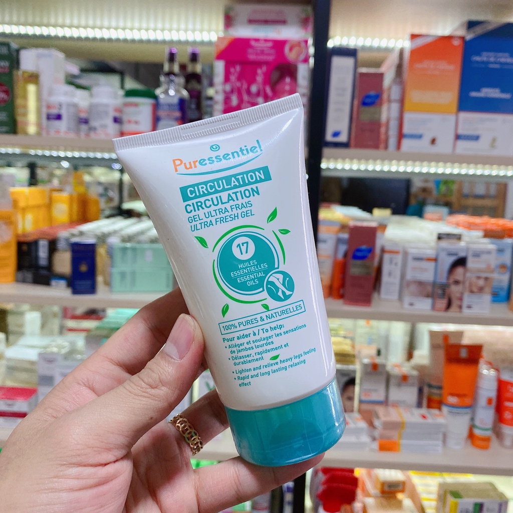 [ Giãn tĩnh mạch] Gel giảm đau Puressentiel Circulation 125ml