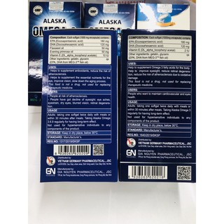 (Hàng công ty)OMEGA 3 Và OMEGA 3,6,9